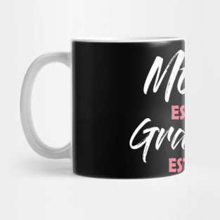 Mom Est 1988 Grandma Est 2021 Mothers Day Gift Mug